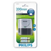 Philips SCB4055NB 200minutos Cargador de pilas (SCB4055NB/12)